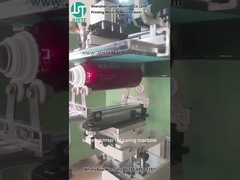 カーブスクリーンプリンタ 金属ボトルのためのロゴ印刷