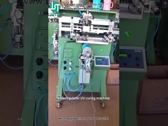 カーブスクリーンプリンタ プラスチックカップのための印刷ロゴ