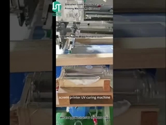 フラットアイテムのためのカーブスクリーンプリンター印刷