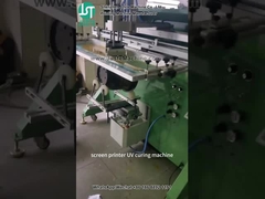 カーブスクリーンプリンター 陶器用印刷ロゴ