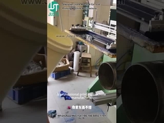 カーブスクリーンプリンター プラスチックバケツのロゴ印刷 (7)