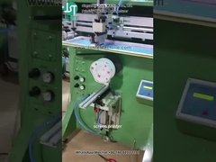 カーブスクリーンプリンター プラスチックシェル用のロゴ印刷 (6)