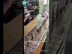 カーブスクリーンプリンター プラスチックボトルのための円筒印章形を印刷