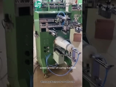 カーブスクリーンプリンタ 金属カップのためのシリンダー形を印刷