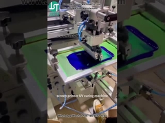 カーブスクリーンプリンター プラスチックボトルのためのシリンダー形印刷 (6)