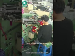 カーブスクリーンプリンタ プラスチックカップのためのシリンダー形印刷 (3)