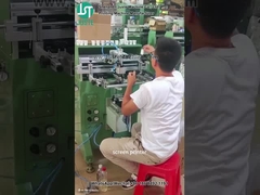 カーブスクリーンプリンタ プラスチックカップのためのシリンダー形印刷