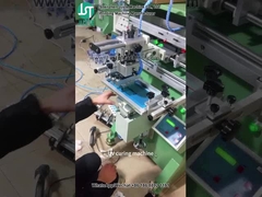 カーブスクリーンプリンタ プラスチック玩具のためのシリンダー形を印刷する