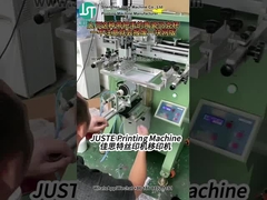 カーブスクリーンプリンター 陶器カップのための印刷ロゴ