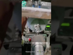 カーブスクリーンプリンター プラスチックボトルのためのロゴ印刷 (2)