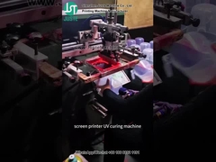 カーブスクリーンプリンター プラスチックカップのロゴ印刷 (2)